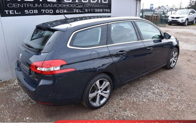 Peugeot 308 cena 36450 przebieg: 204660, rok produkcji 2015 z Leśna małe 781